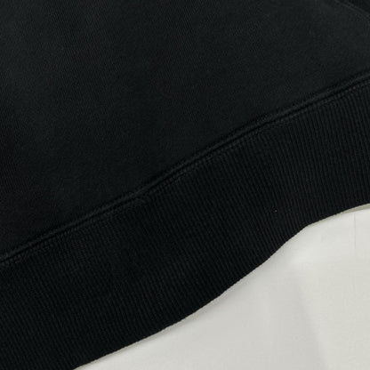 Yohji Yamamoto POUR HOMME ヨウジヤマモトプールオム 24AW HO-T87-095 ブラック バックプリント フーディ トップス