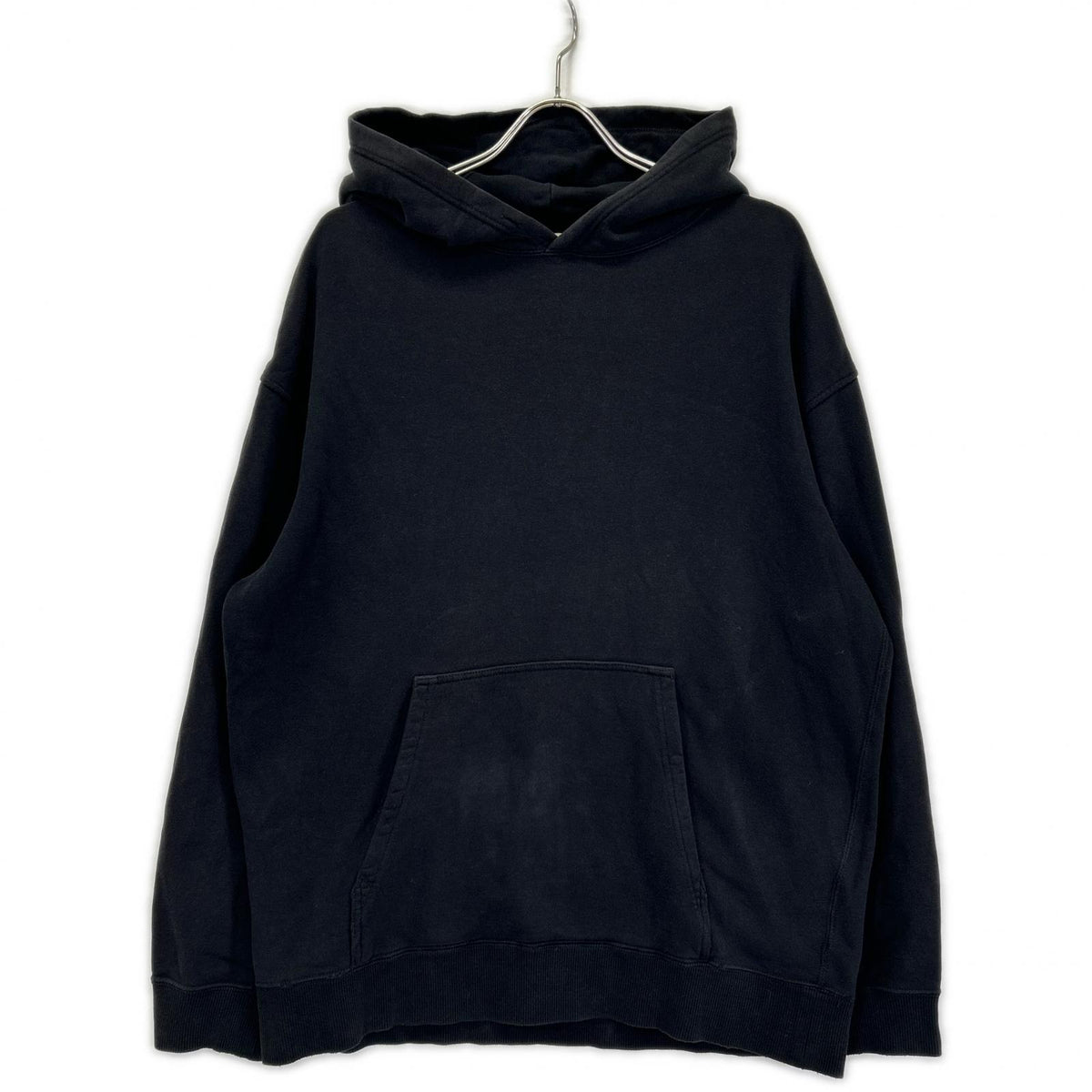 Yohji Yamamoto POUR HOMME ヨウジヤマモトプールオム 24AW HO-T87-095 ブラック バックプリント フーディ トップス