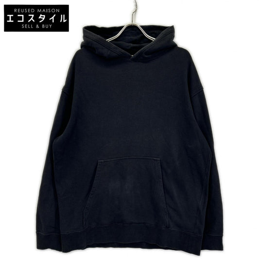 Yohji Yamamoto POUR HOMME ヨウジヤマモトプールオム 24AW HO-T87-095 ブラック バックプリント フーディ トップス