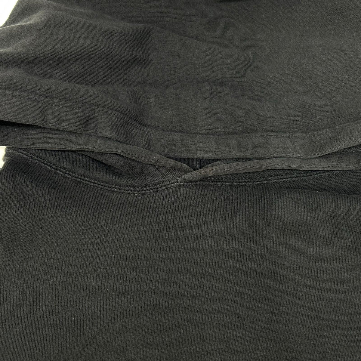 Yohji Yamamoto POUR HOMME ヨウジヤマモトプールオム 24AW HO-T87-095 ブラック バックプリント フーディ トップス