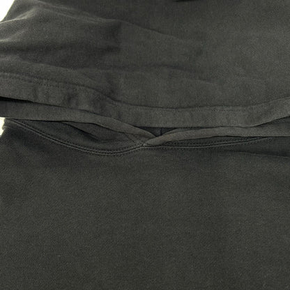 Yohji Yamamoto POUR HOMME ヨウジヤマモトプールオム 24AW HO-T87-095 ブラック バックプリント フーディ トップス