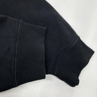 Yohji Yamamoto POUR HOMME ヨウジヤマモトプールオム 24AW HO-T87-095 ブラック バックプリント フーディ トップス