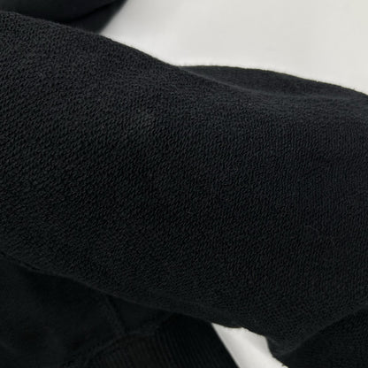 Yohji Yamamoto POUR HOMME ヨウジヤマモトプールオム 24AW HO-T87-095 ブラック バックプリント フーディ トップス