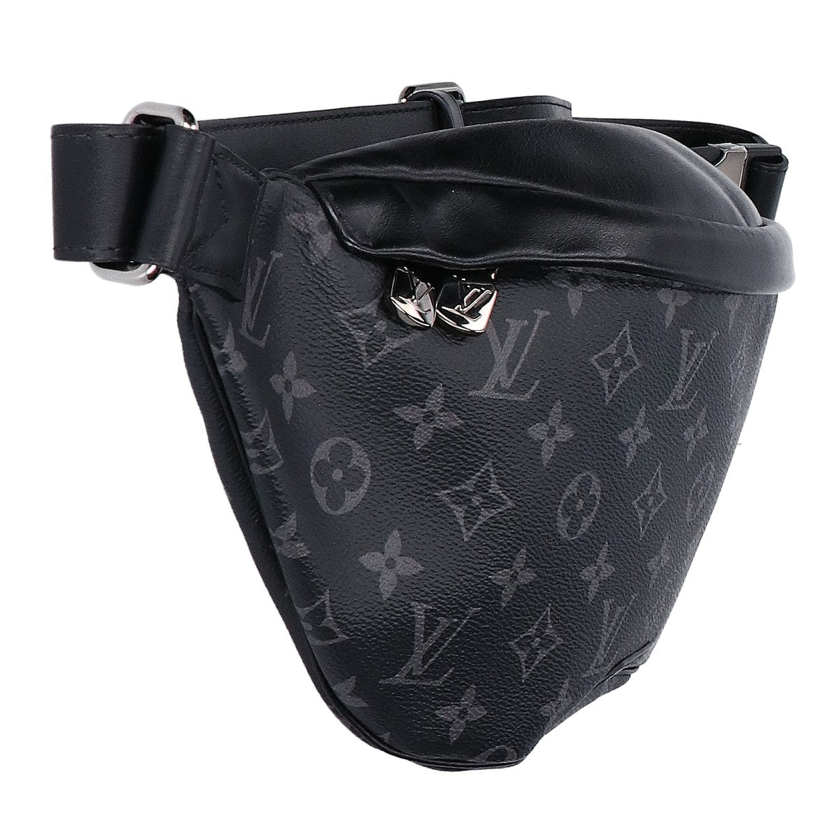LOUIS VUITTON ルイヴィトン 新品同様 M46035 モノグラム エクリプス ディスカバリー・バムバッグ PM ボディバッグ