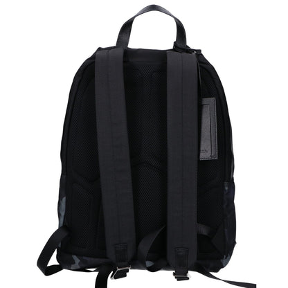 PRADA プラダ 美品 2VZ066 ナイロン カモフラージュ トライアングルプレート バックパック リュック バックパック