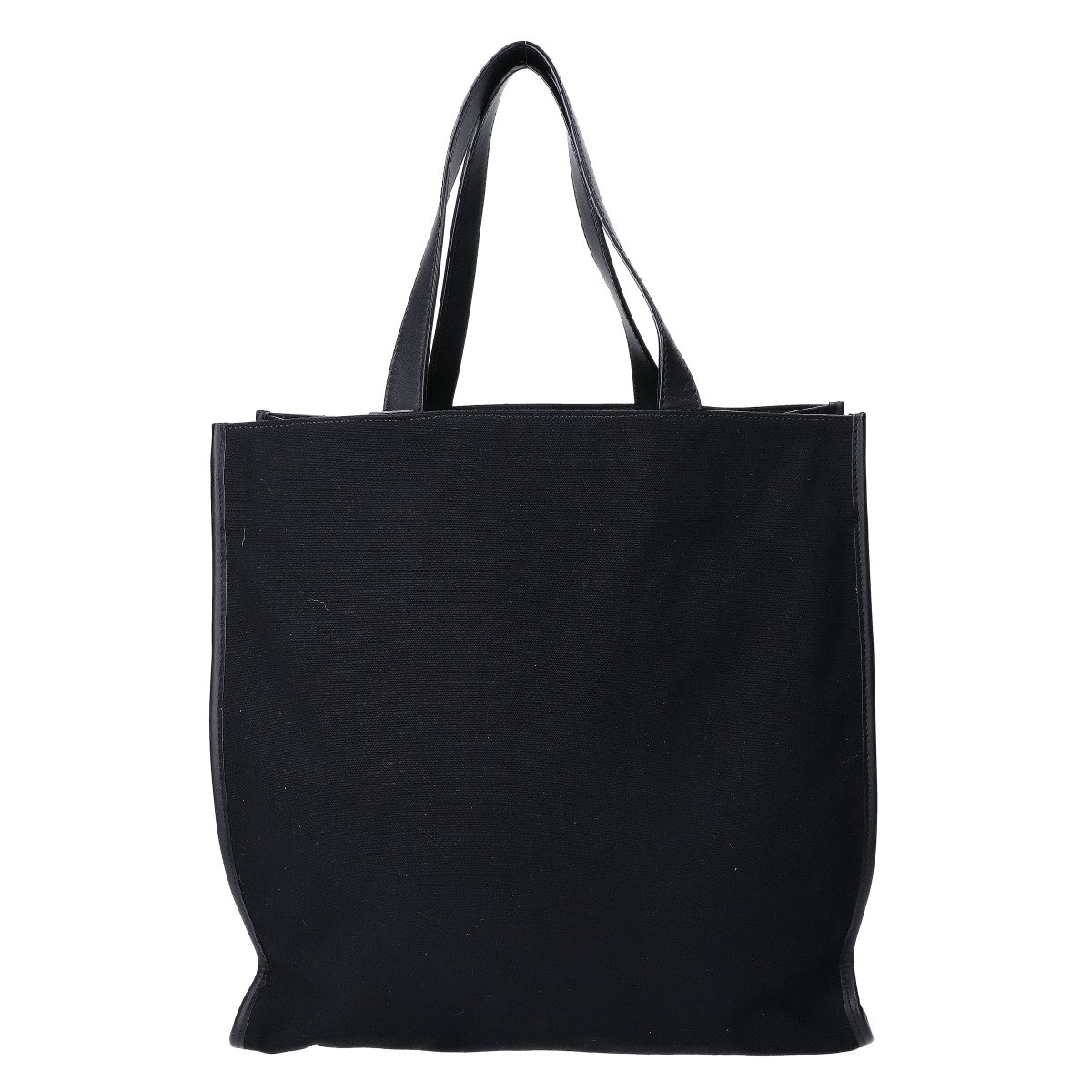 FENDI フェンディ 【美品】7VA435 ラバーロゴ キャンバス/レザー トートバッグ