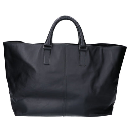 BOTTEGA VENETA ボッテガヴェネタ 【美品】レザー イントレチャートハンドル トートバッグ
