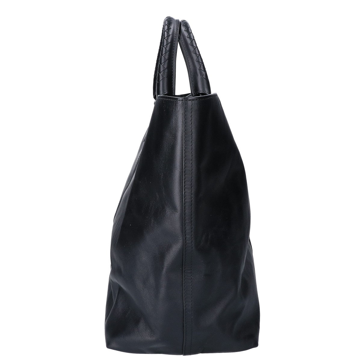BOTTEGA VENETA ボッテガヴェネタ 【美品】レザー イントレチャートハンドル トートバッグ