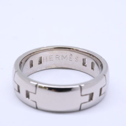 HERMES エルメス 新品仕上げ済み Au750 WG ヘラクレス プチモデル リング 指輪