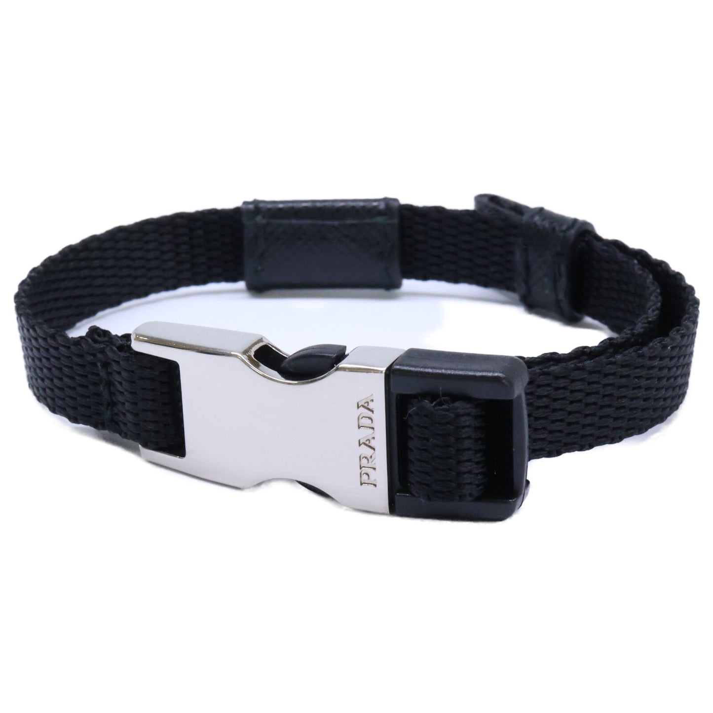 PRADA プラダ 【美品】Re-NYLON バックル ナイロン ブレスレット