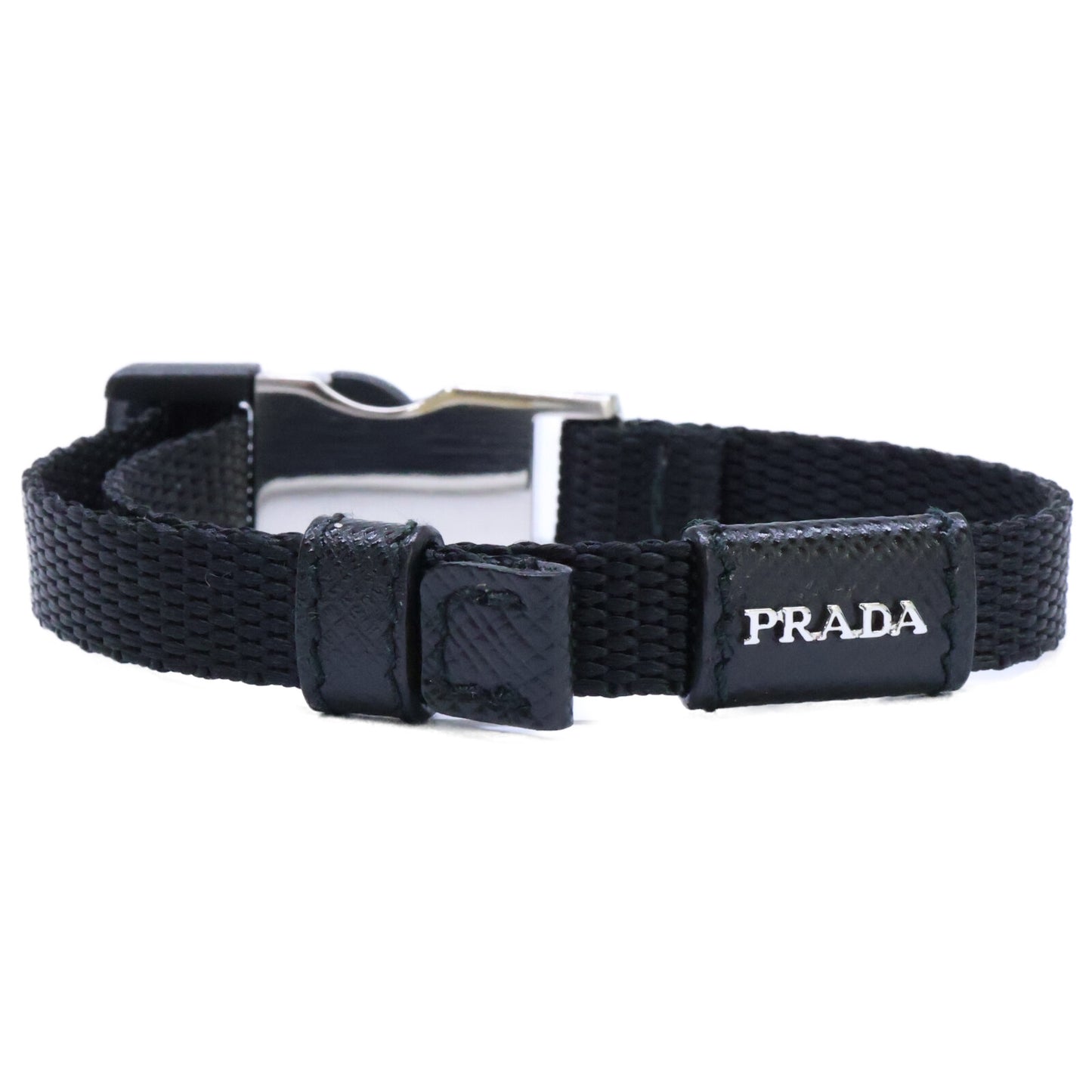 PRADA プラダ 【美品】Re-NYLON バックル ナイロン ブレスレット