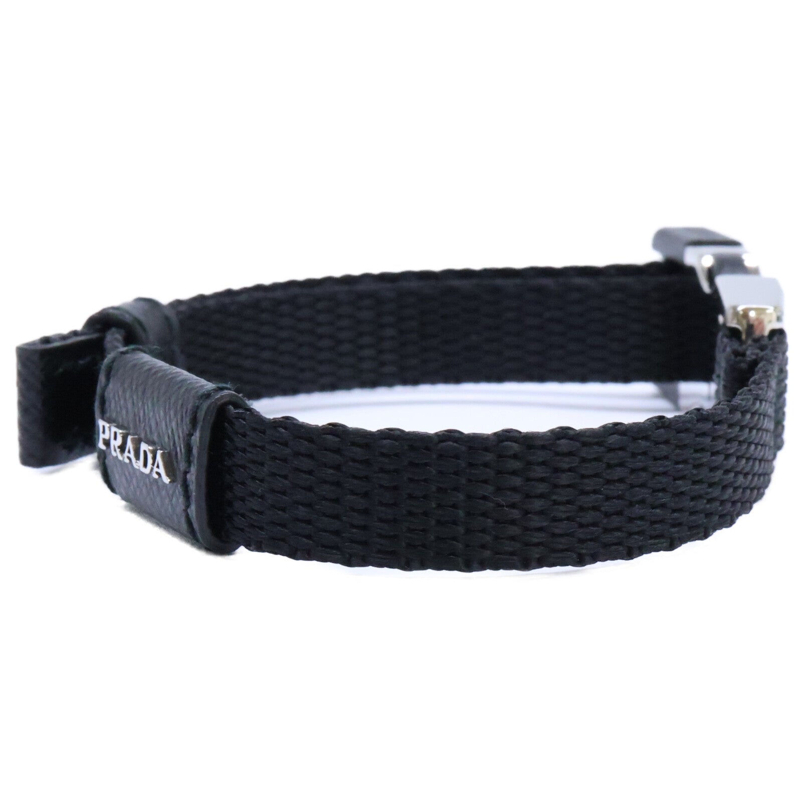 PRADA プラダ 【美品】Re-NYLON バックル ナイロン ブレスレット