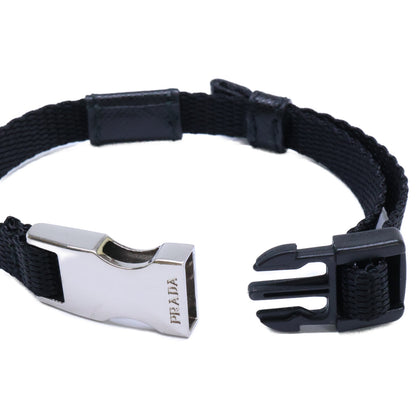 PRADA プラダ 【美品】Re-NYLON バックル ナイロン ブレスレット