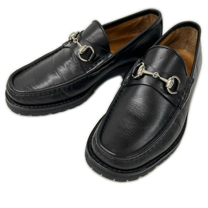 GUCCI グッチ 016343 ホースビット レザー ローファー シューズ
