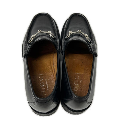 GUCCI グッチ 016343 ホースビット レザー ローファー シューズ