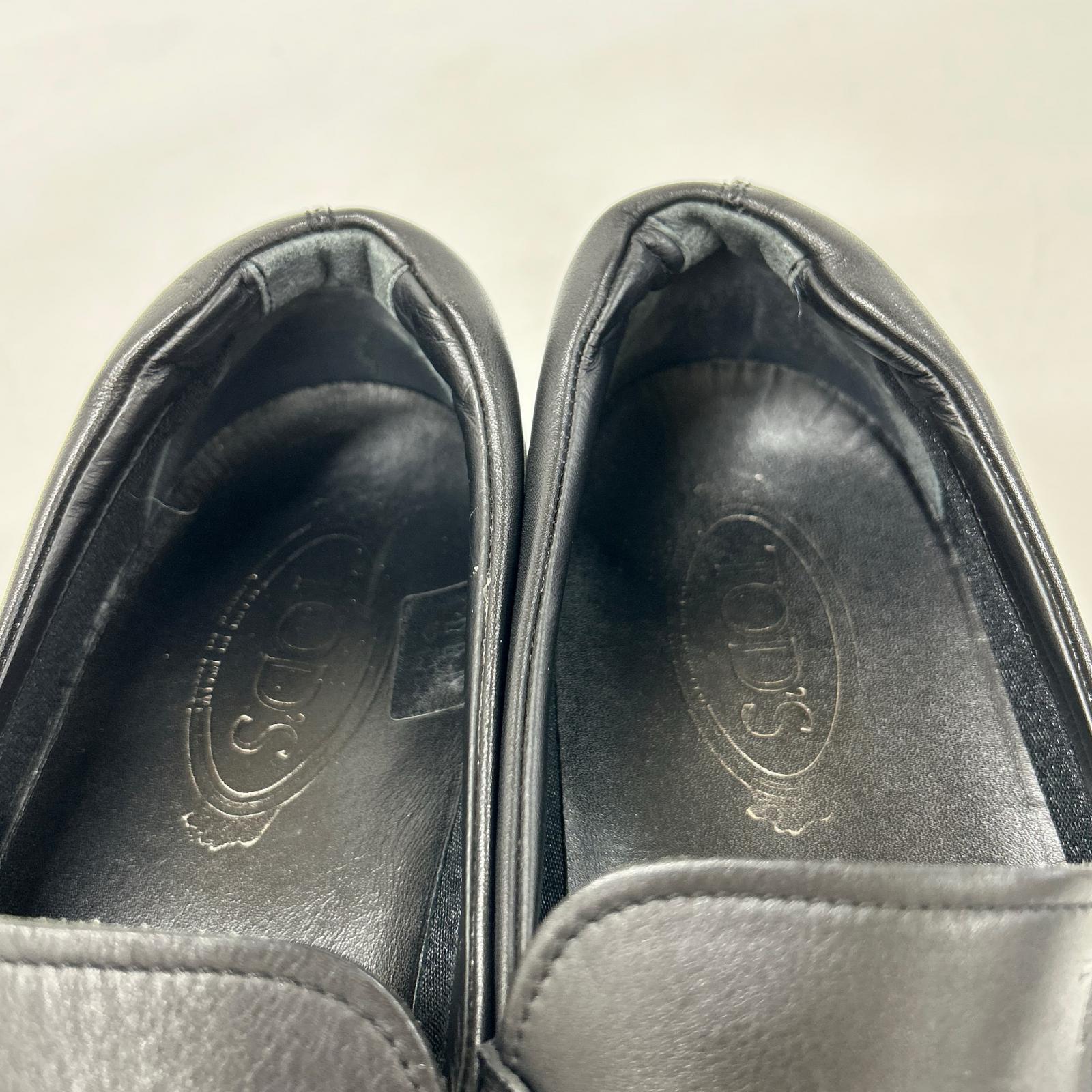 TOD'S トッズ レザー ドライビング シューズ シューズ