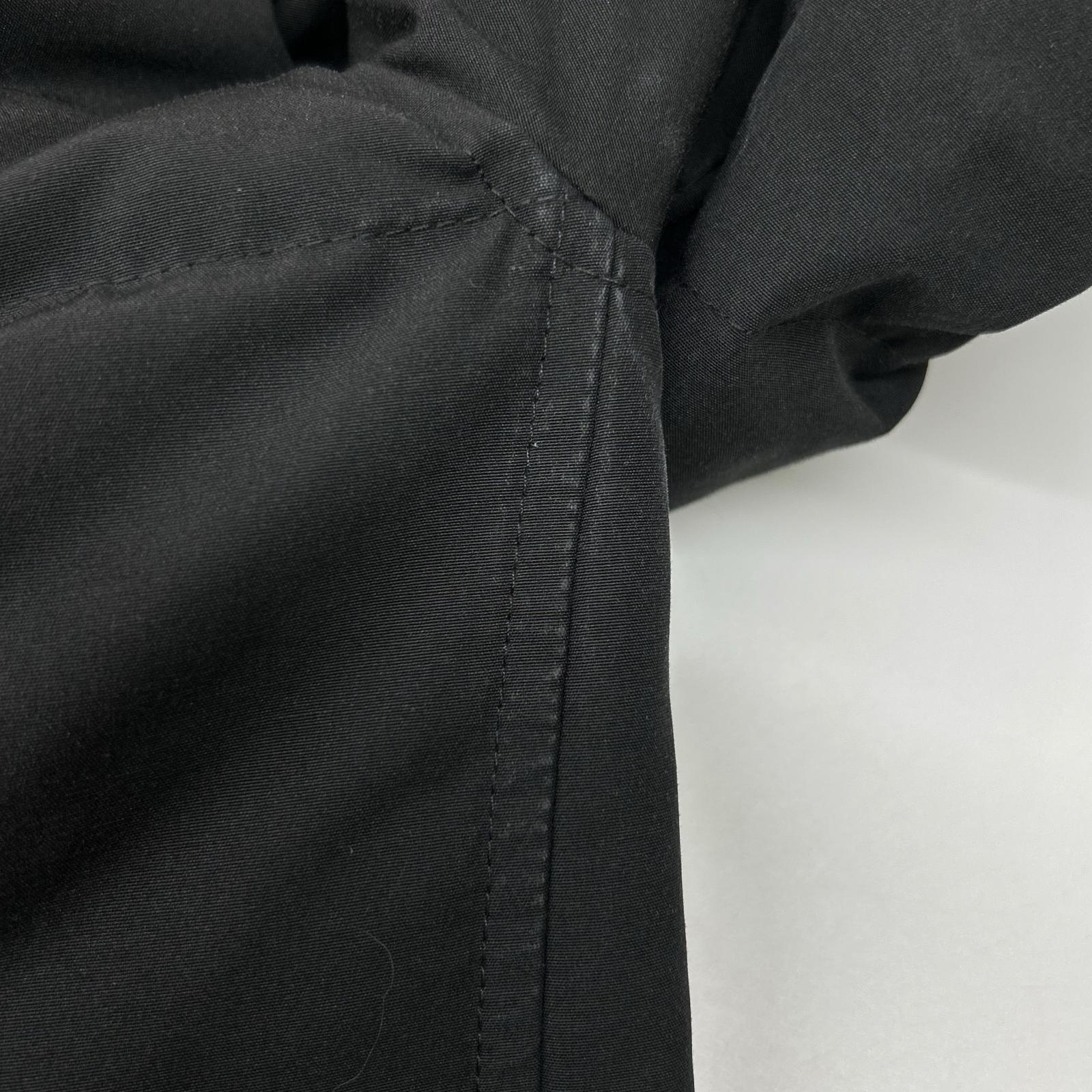 CANADA GOOSE カナダグース 2302JL ブラック マッケンジー ファー付き ダウンコート コート