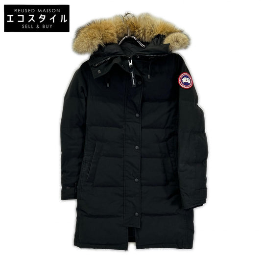 CANADA GOOSE カナダグース 2302JL ブラック マッケンジー ファー付き ダウンコート コート