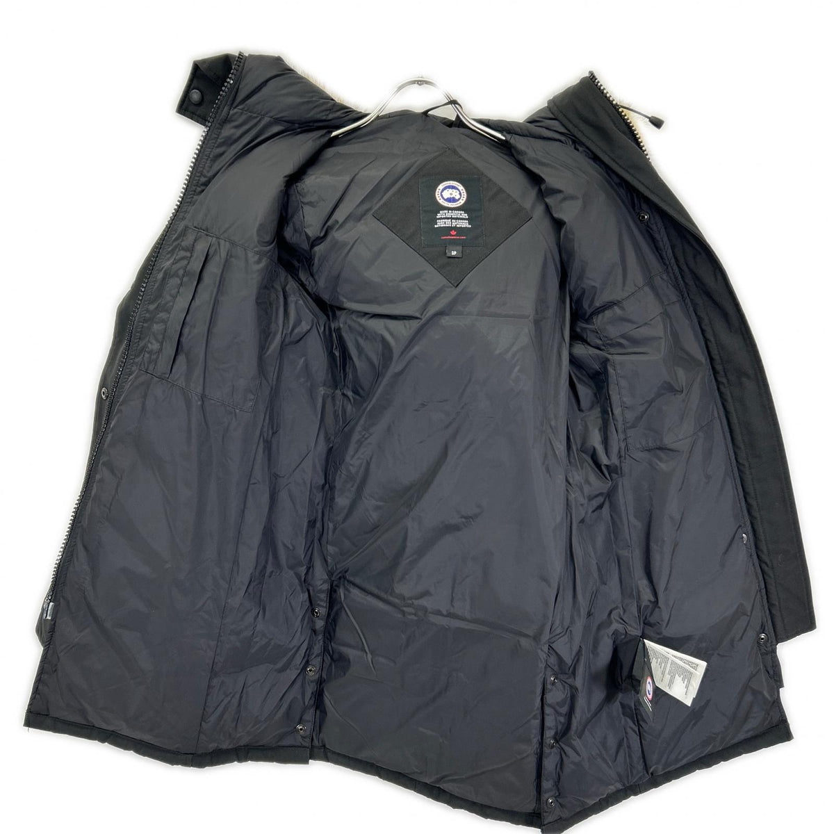 CANADA GOOSE カナダグース 2302JL ブラック マッケンジー ファー付き ダウンコート コート