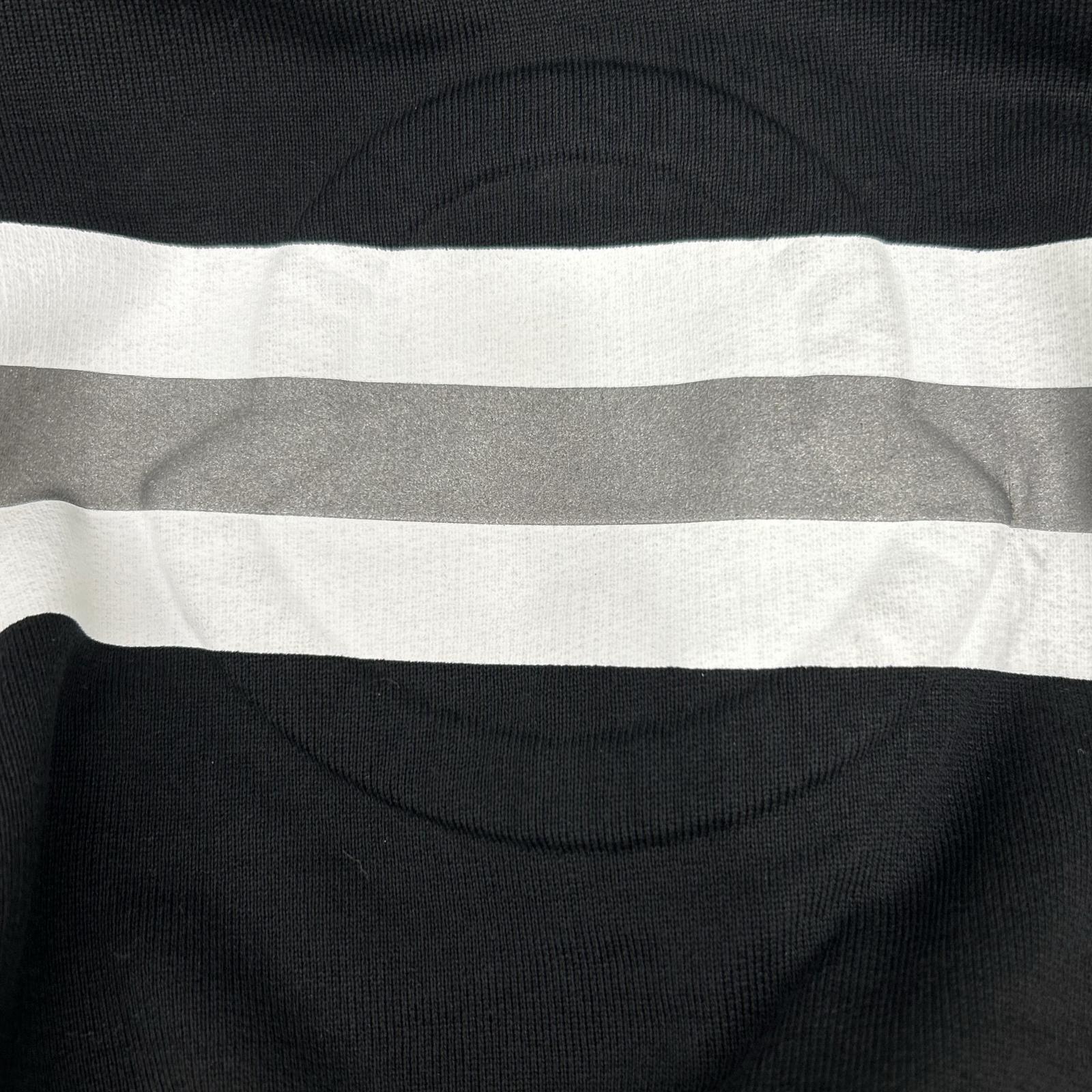 MONCLER モンクレール 20年製 ブラック MAGLIA CARDIGAN C/CAPPUCCIO エンボスロゴ フーデットジップアップパーカ トップス
