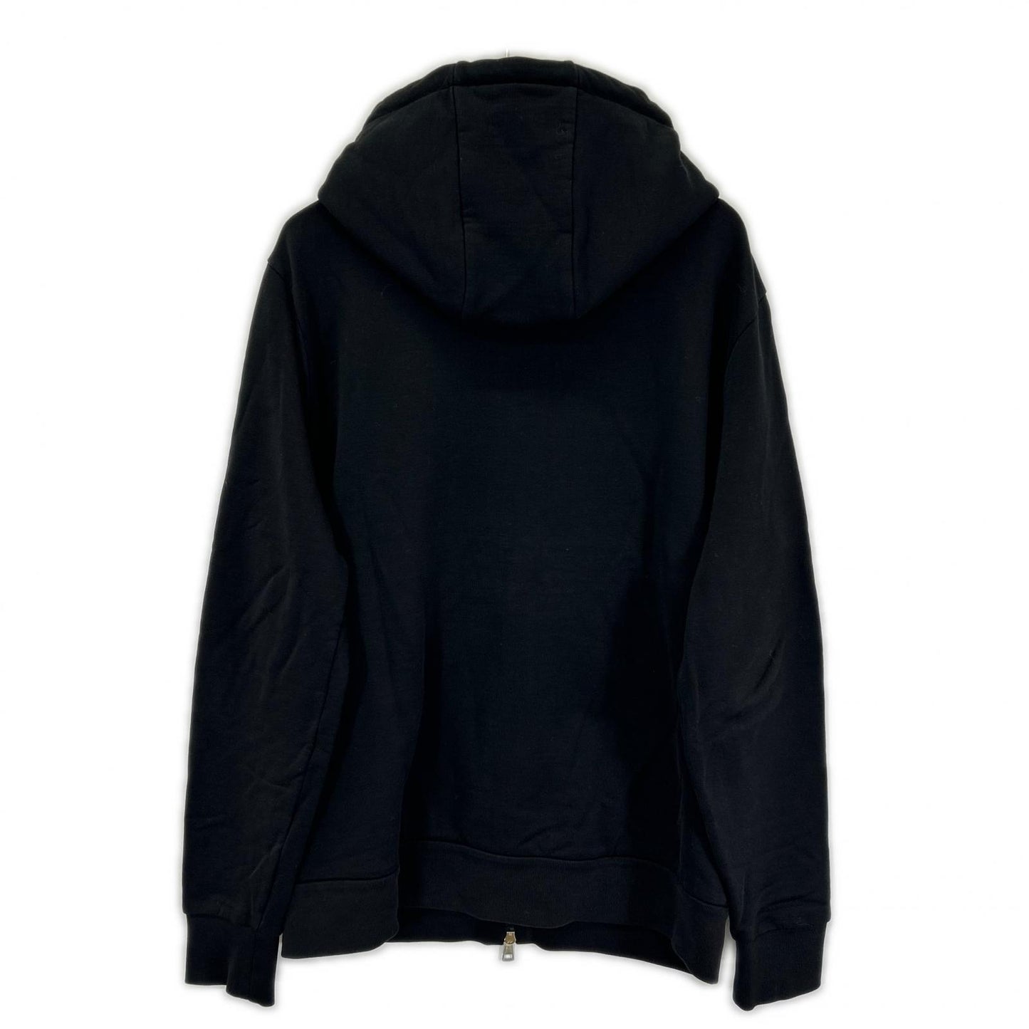 MONCLER モンクレール 20年製 ブラック MAGLIA CARDIGAN C/CAPPUCCIO エンボスロゴ フーデットジップアップパーカ トップス