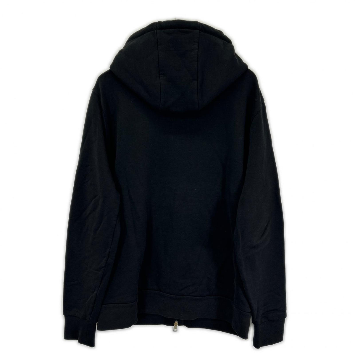 MONCLER モンクレール 20年製 ブラック MAGLIA CARDIGAN C/CAPPUCCIO エンボスロゴ フーデットジップアップパーカ トップス
