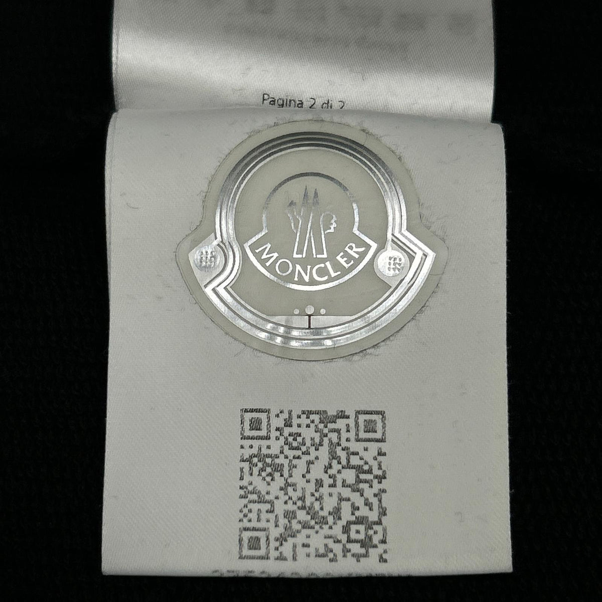 MONCLER モンクレール 20年製 ブラック MAGLIA CARDIGAN C/CAPPUCCIO エンボスロゴ フーデットジップアップパーカ トップス