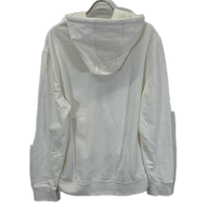 MONCLER モンクレール 20年製 ホワイト MAGLIA CARDIGAN C/CAPPUCCIO エンボスロゴ フーデットジップアップパーカ トップス