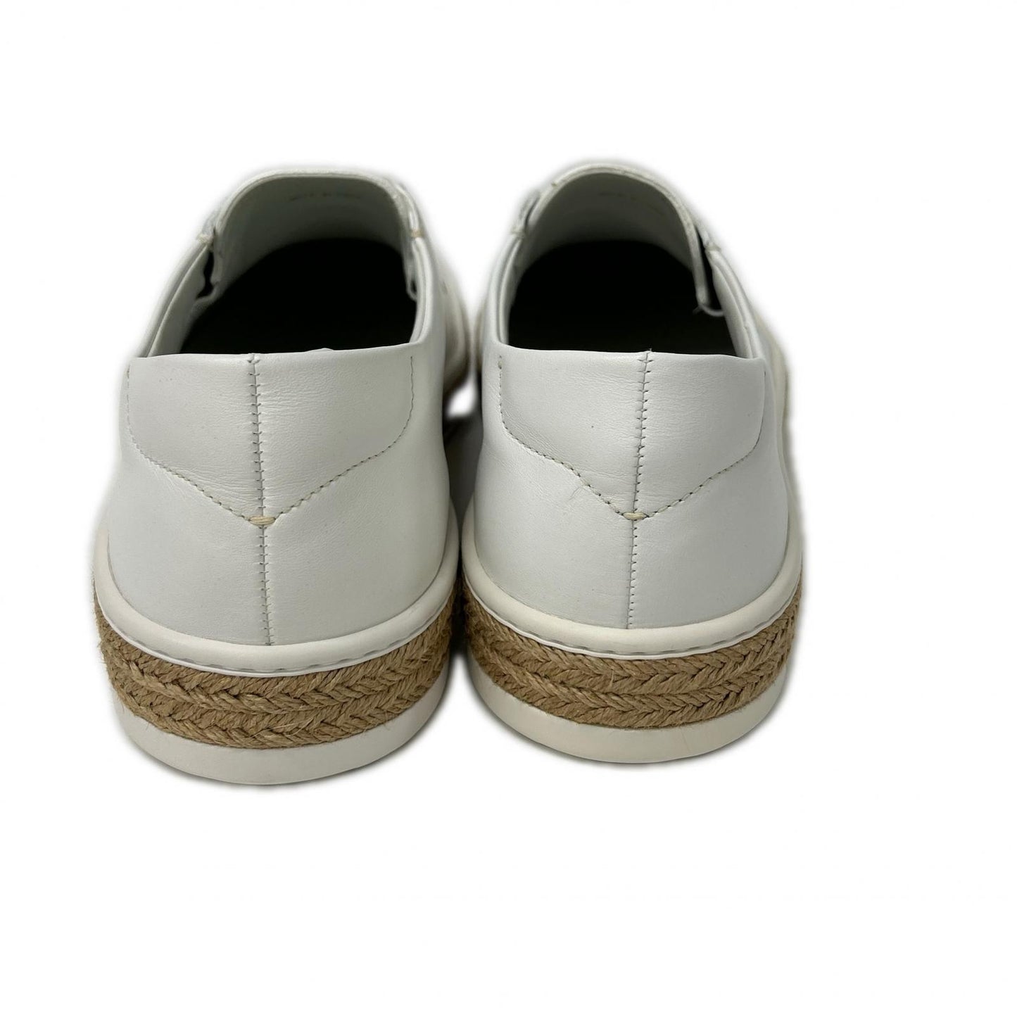 PRADA プラダ 【美品】4D2947 レザー エスパドリーユソール スリッポン シューズ