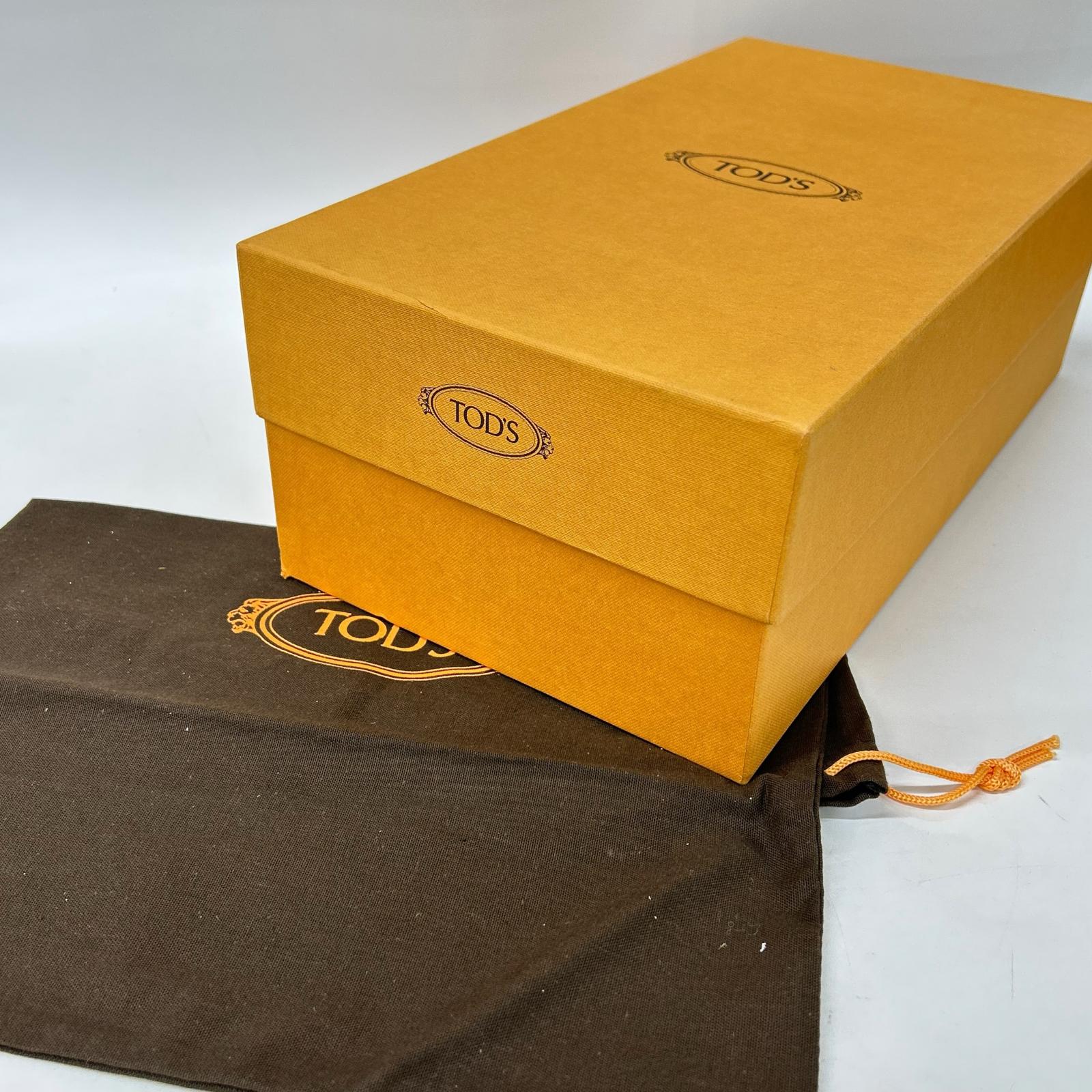 TOD'S トッズ 【美品】XXM0XY0O6707WRB001 レザー ローカット スニーカー シューズ