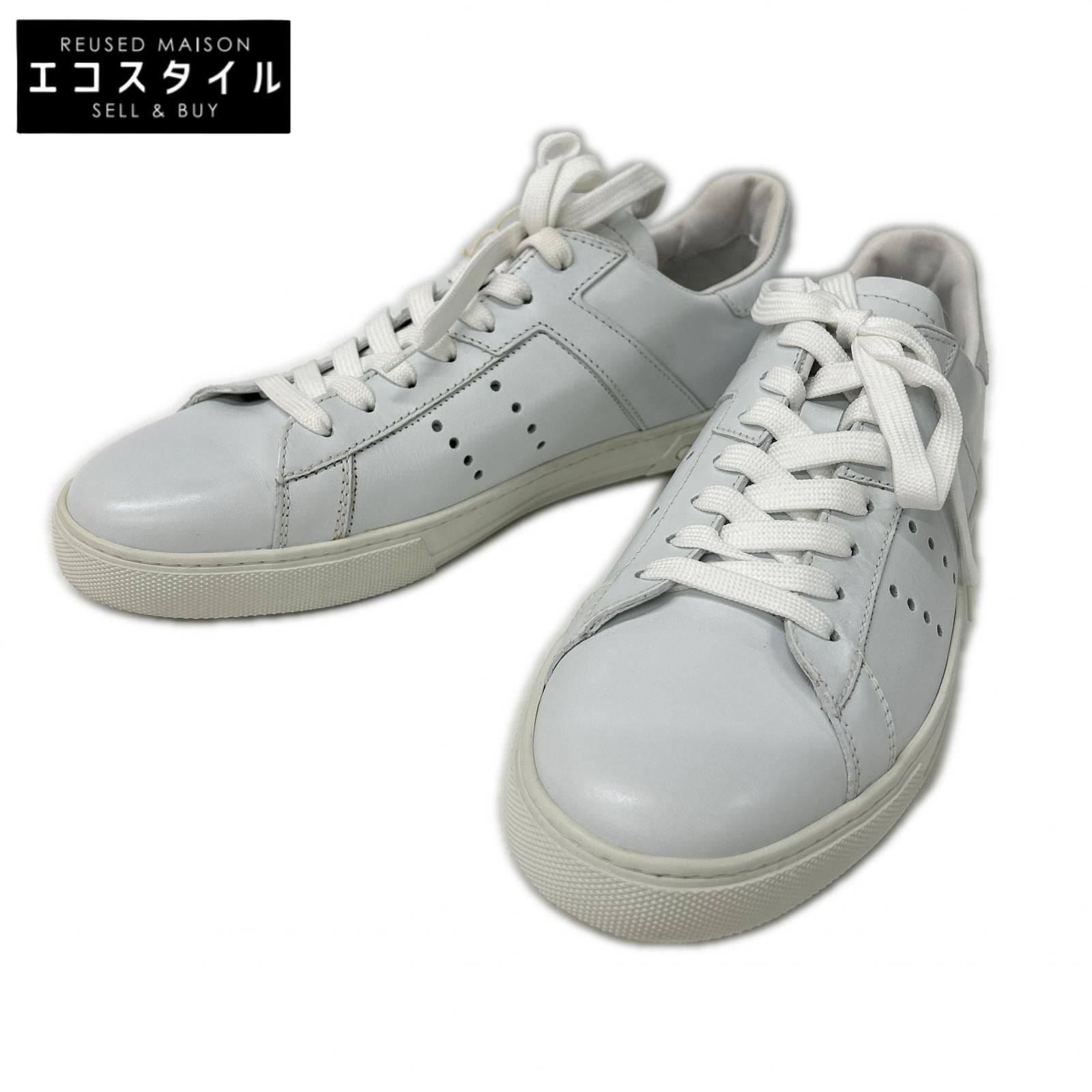 TOD'S トッズ 【美品】XXM0XY0O6707WRB001 レザー ローカット スニーカー シューズ