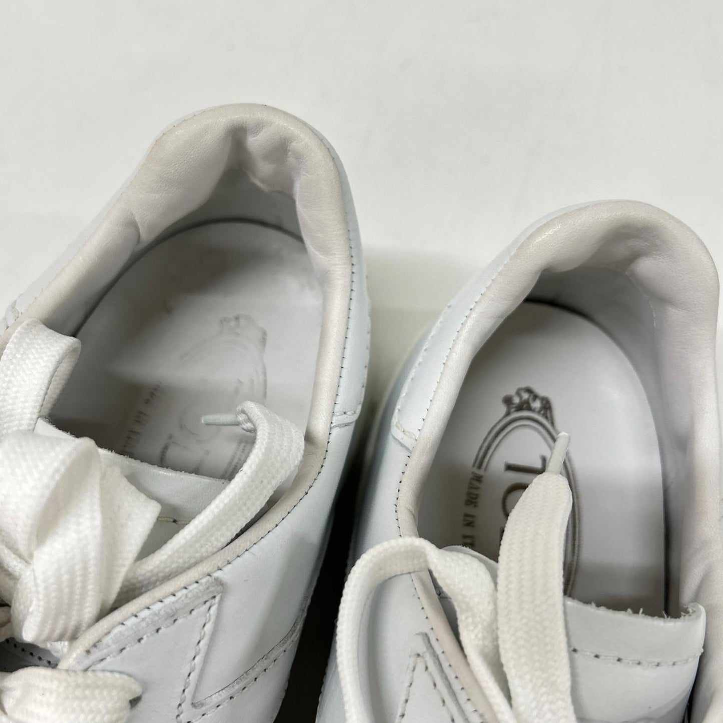 TOD'S トッズ 【美品】XXM0XY0O6707WRB001 レザー ローカット スニーカー シューズ