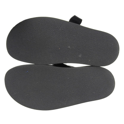 AMBUSH アンブッシュ 美品 PADDED SANDALS ベルト レザー スライドサンダル シューズ メンズ ブラック 41 シューズ