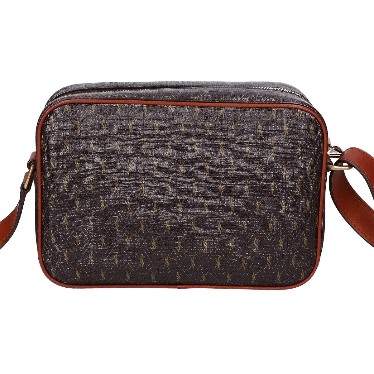 SAINT LAURENT PARIS サンローランパリ 新品未使用 669957 コーティングキャンバスxスムースカーフ ル・モノグラム カメラバッグ ショルダーバッグ