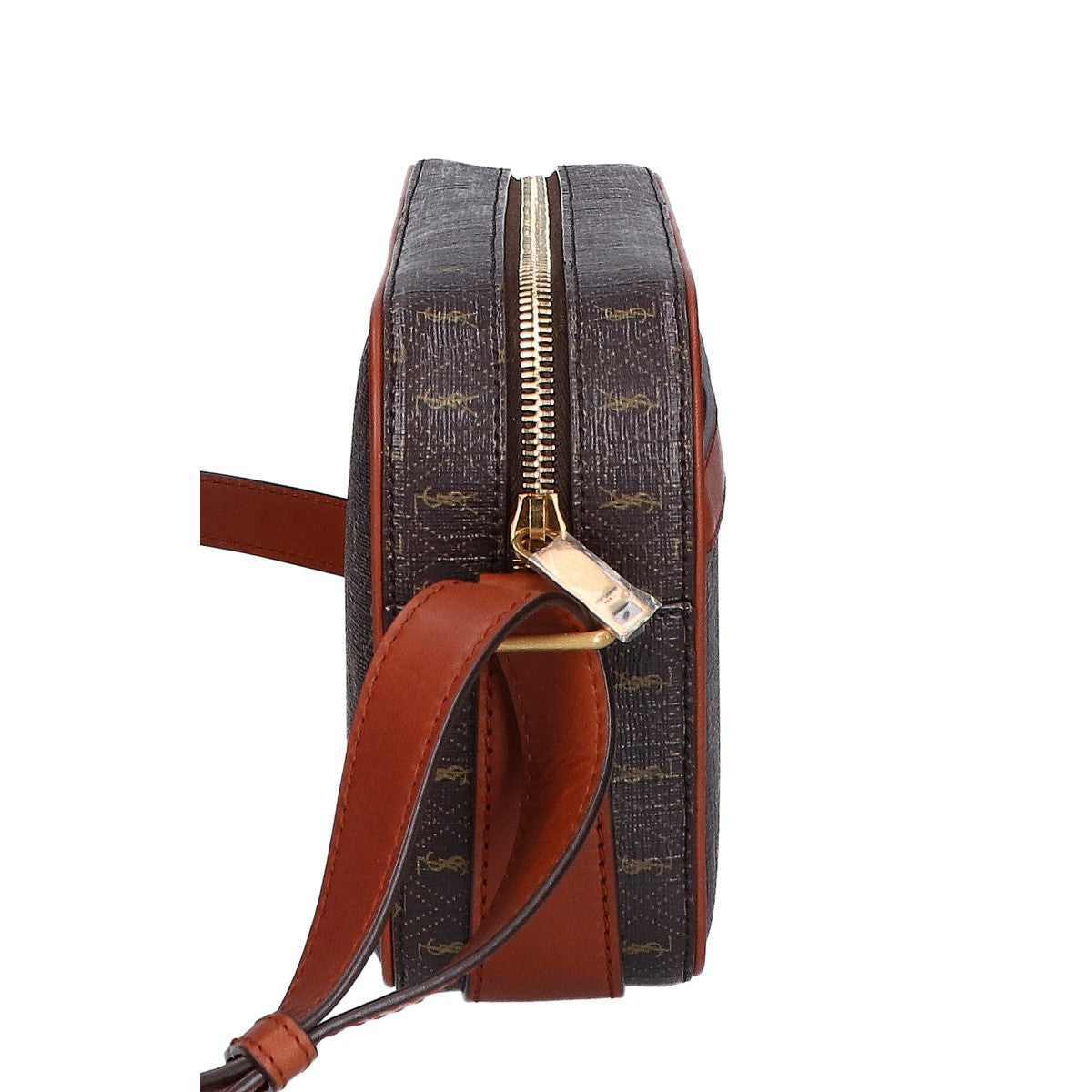 SAINT LAURENT PARIS サンローランパリ 新品未使用 669957 コーティングキャンバスxスムースカーフ ル・モノグラム カメラバッグ ショルダーバッグ