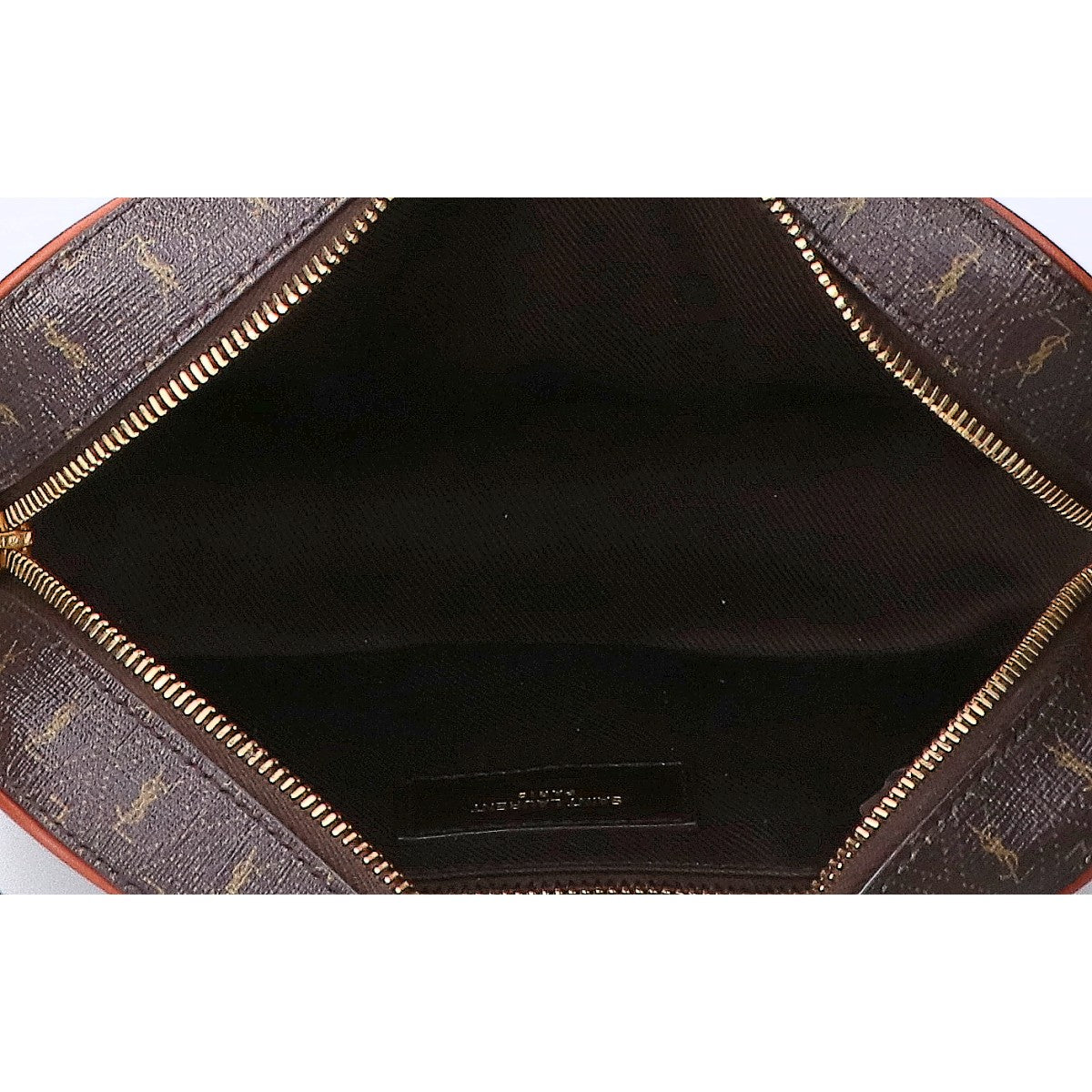 SAINT LAURENT PARIS サンローランパリ 新品未使用 669957 コーティングキャンバスxスムースカーフ ル・モノグラム カメラバッグ ショルダーバッグ