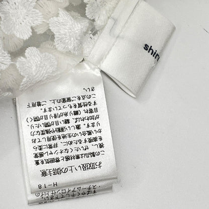 shirocon シロコン 26SS SC25-26025SM ホワイト ポリエステル シルバーボタン オーバーシルエット デイジーサマージャケット ジャケット