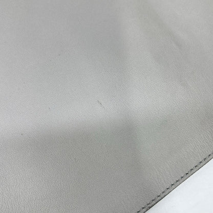 LOEWE ロエベ S540Y20L12 ライトグレー ラムスキン エラスティケイテッド レザートラウザーズ パンツ ボトムス