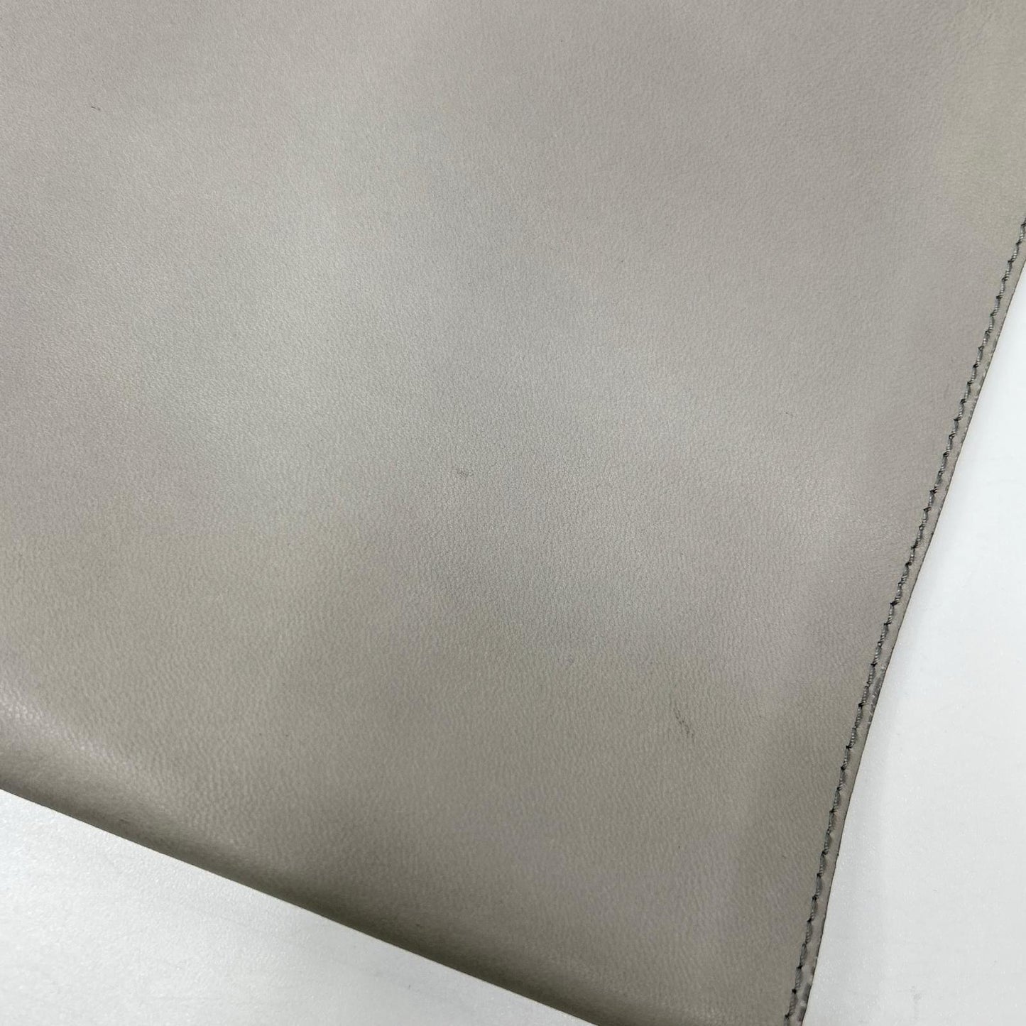 LOEWE ロエベ S540Y20L12 ライトグレー ラムスキン エラスティケイテッド レザートラウザーズ パンツ ボトムス