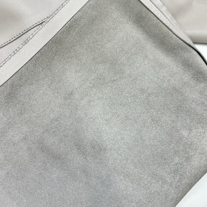 LOEWE ロエベ S540Y20L12 ライトグレー ラムスキン エラスティケイテッド レザートラウザーズ パンツ ボトムス