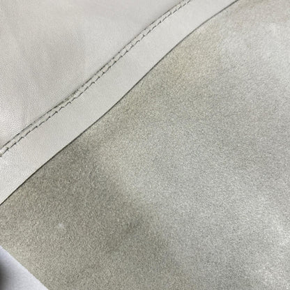 LOEWE ロエベ S540Y20L12 ライトグレー ラムスキン エラスティケイテッド レザートラウザーズ パンツ ボトムス