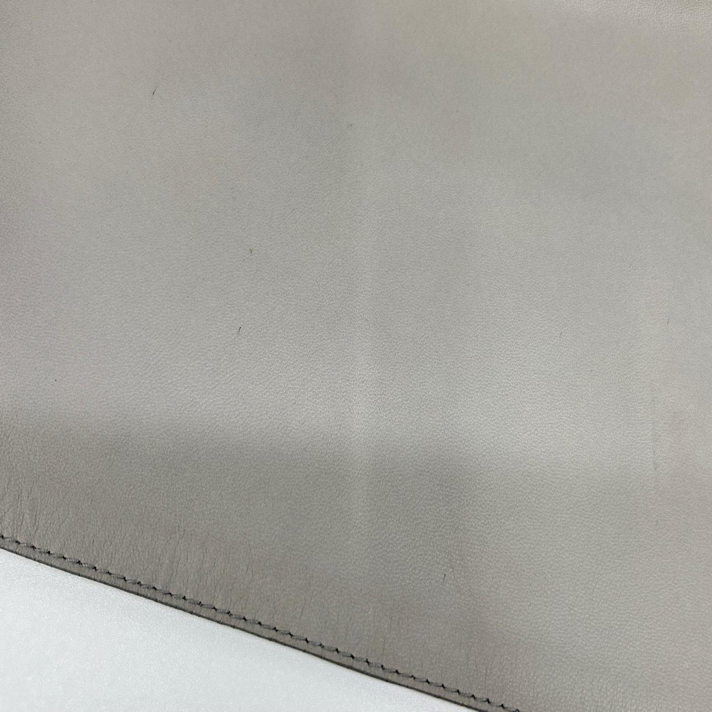 LOEWE ロエベ S540Y20L12 ライトグレー ラムスキン エラスティケイテッド レザートラウザーズ パンツ ボトムス