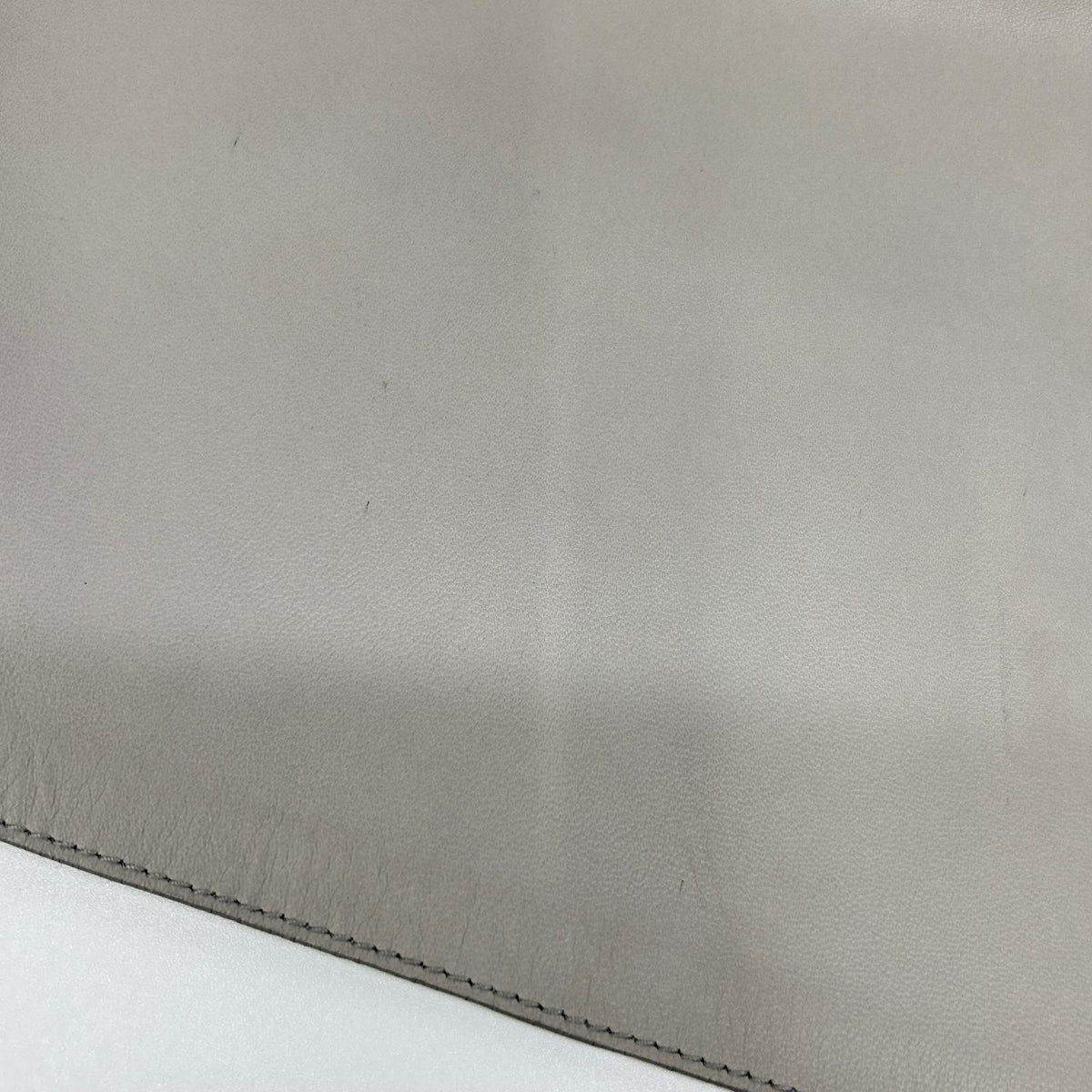 LOEWE ロエベ S540Y20L12 ライトグレー ラムスキン エラスティケイテッド レザートラウザーズ パンツ ボトムス