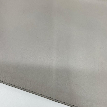 LOEWE ロエベ S540Y20L12 ライトグレー ラムスキン エラスティケイテッド レザートラウザーズ パンツ ボトムス