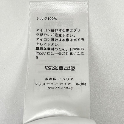 Christian Dior クリスチャンディオール 7H21326A1611 ブラック ナイロン ロング プリーツスカート スカート