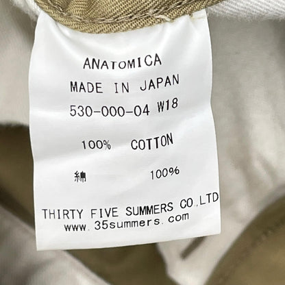 ANATOMICA アナトミカ 530-000-04 ベージュ CHINO Ⅱ チノパンツ ボトムス