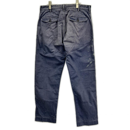 RRL ダブルアールエル グレー ダブルニー ペインターデニムパンツ ボトムス