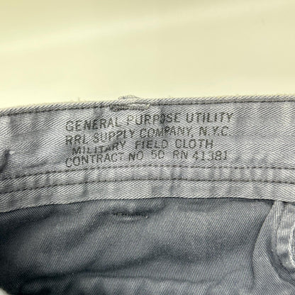 RRL ダブルアールエル グレー ダブルニー ペインターデニムパンツ ボトムス
