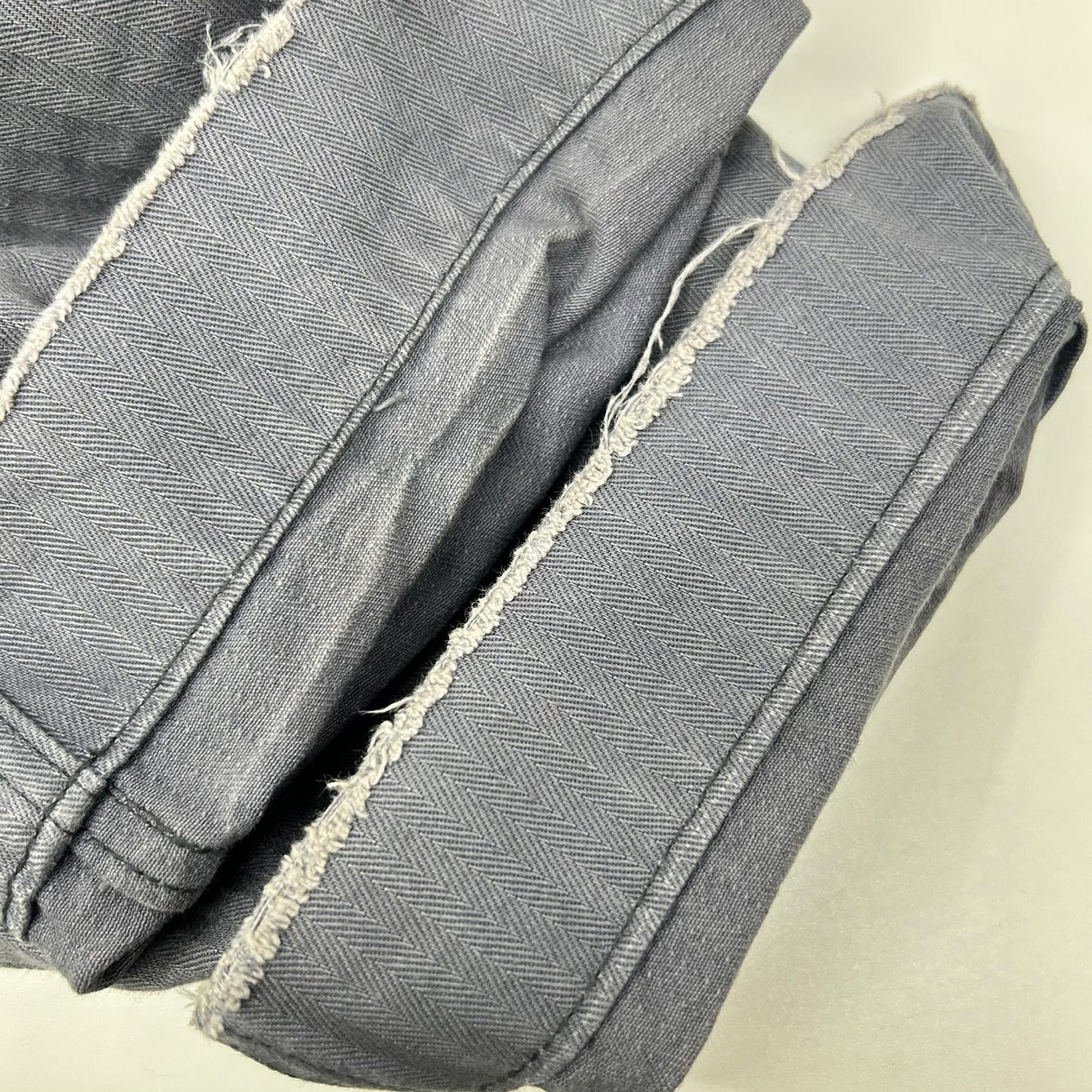 RRL ダブルアールエル グレー ダブルニー ペインターデニムパンツ ボトムス