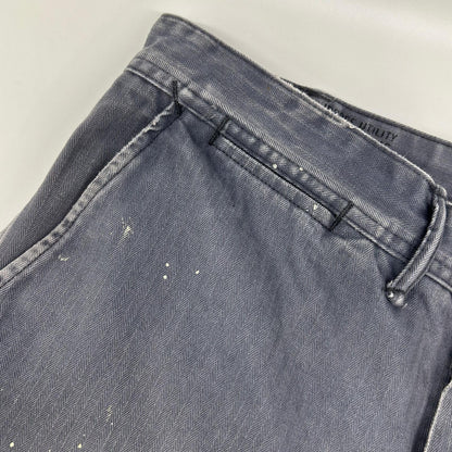 RRL ダブルアールエル グレー ダブルニー ペインターデニムパンツ ボトムス